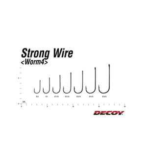 DECOY WORM4 Strong Wire Uzun İğne - 2