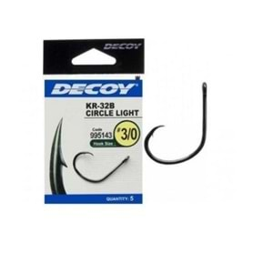 DECOY KR-32B Circle Light Black Nickel Olta İğnesi -1