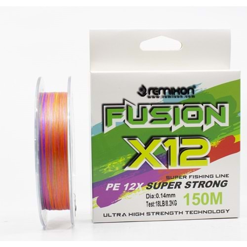 Remixon Fusion 150m X12 Multi Color Ip Misina