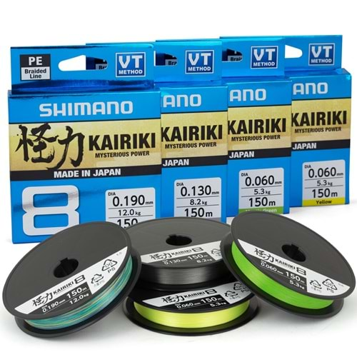 Shimano Kairiki 8X 150m İp Misina