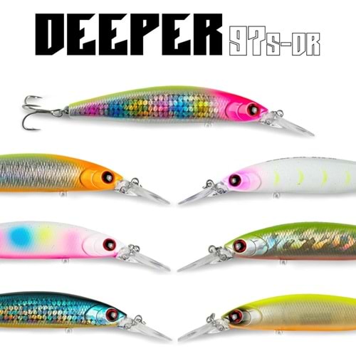 Fujin Deeper 97S-DR Sinking Maket Balık