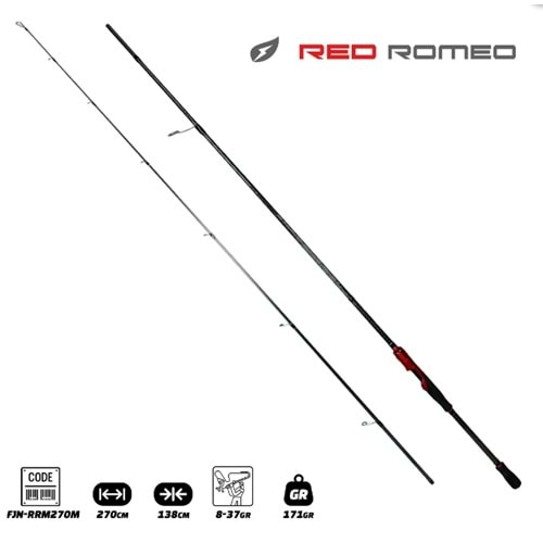 Fujin Red Romeo 270cm 8-37gr Spin Kamış FJN-RRM270M