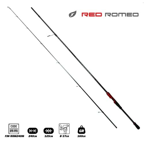 Fujin Red Romeo 240cm 8-37gr Spin Kamış FJN-RRM240M