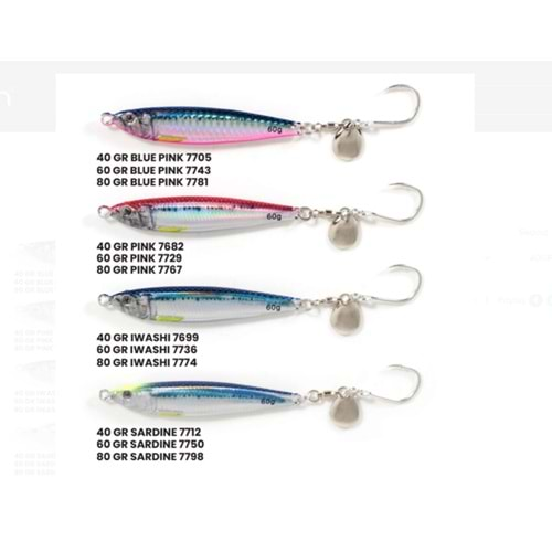 Seabor Metal Go 9cm 40gr Jig Yem