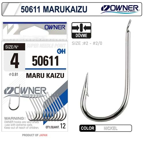 Owner 50611 Marukaizu İğne