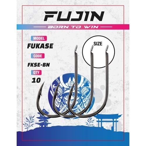 Fujin Fukase Düz Olta Kancası