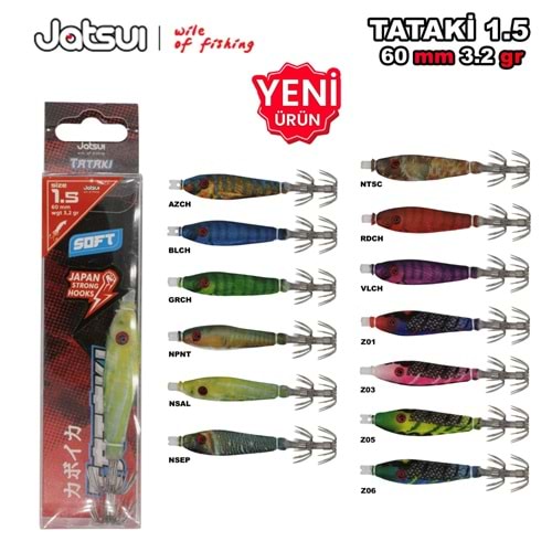 Jatsui Tataki 1.5 6cm Kalamar Zokası