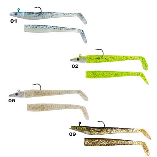 Remixon Snake Shad 11cm 10gr (2+2 Adet)