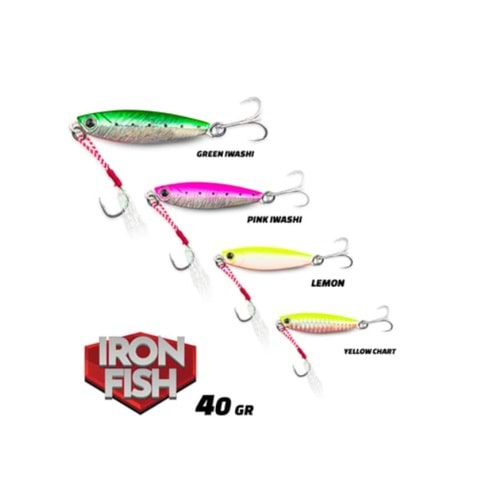 Fujin Iron Fish 40gr 78mm Jig Yem