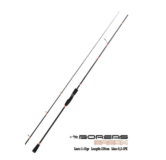 Fujin Boreas Bream 230cm 1-15gr Orange FBSB-762KR