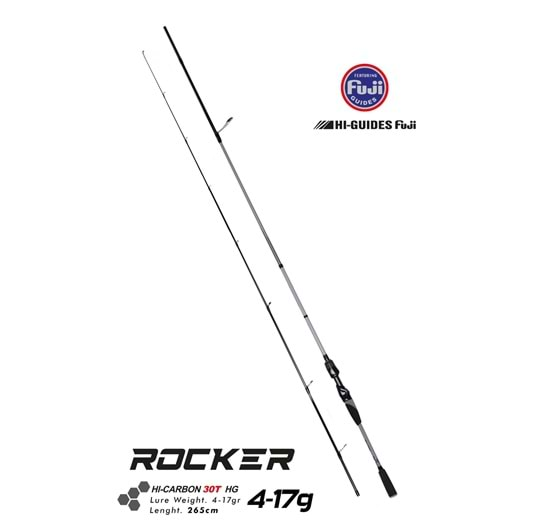 Fujin Rocker 265cm 4-17gr Light Spin Kamışı