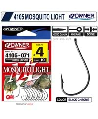 Owner 4105 Musquito Light Black Chrome İğne